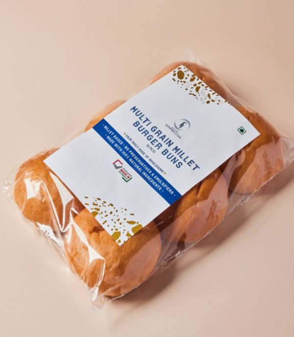 MULTI GRAIN MILLET BURGER BUN