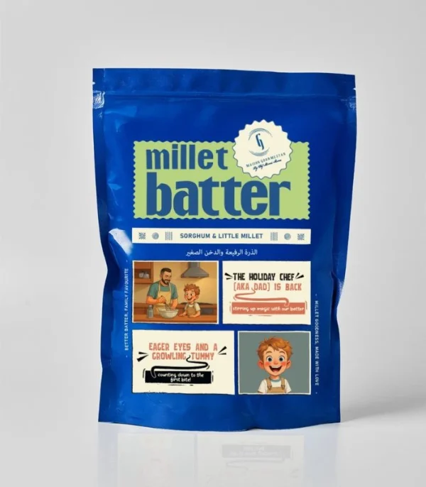 SORGHUM AND LITTLE MILLET BATTER