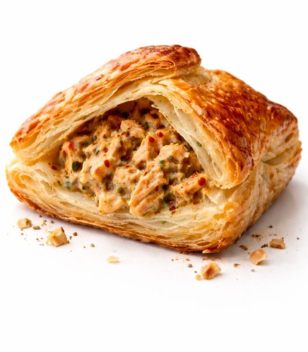 Spicy Chicken Puff Chicken and Cream Puff