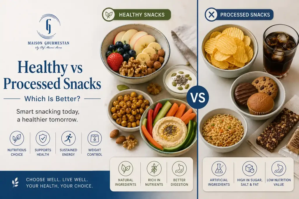 Featured image for Healthy vs Processed Snacks - What Should You Choose